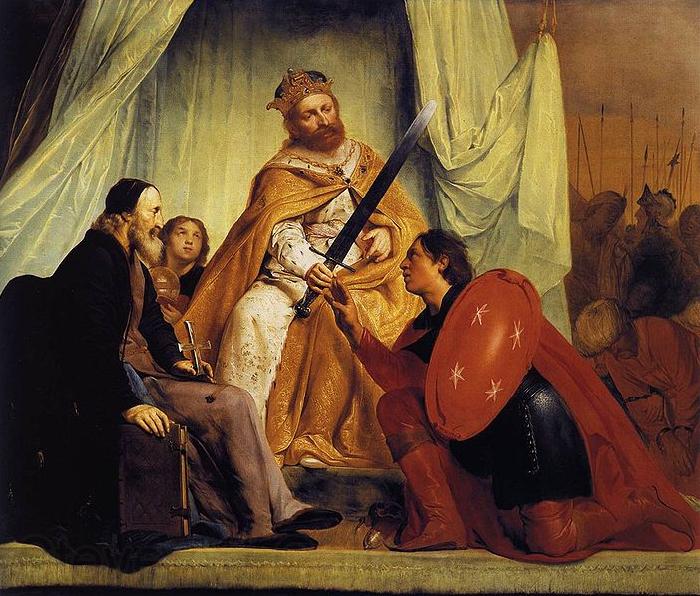 Pieter de Grebber Frederick Barbarossa awards Spain oil painting art